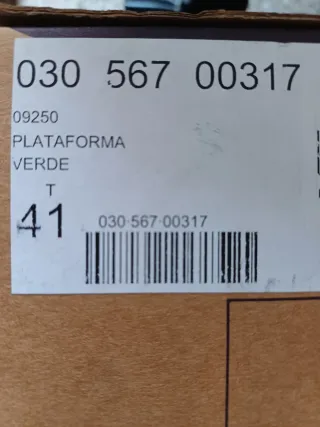 ZAPATILLAS BAMBAS VICTORIA CHICA NUEVAS TALLA 41 E