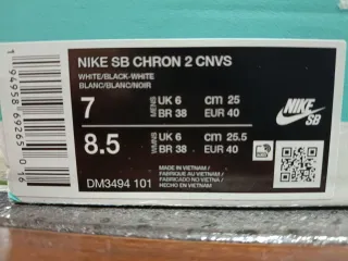 Scarpe Nike Bianche e Marroni Tg 42