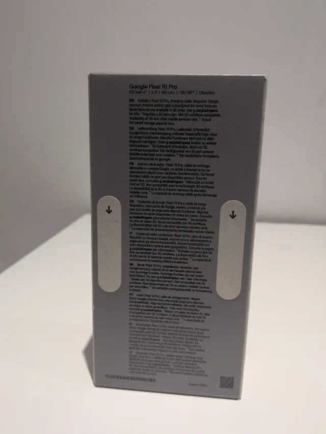 Google Pixel 10 Pro 128GB Negro