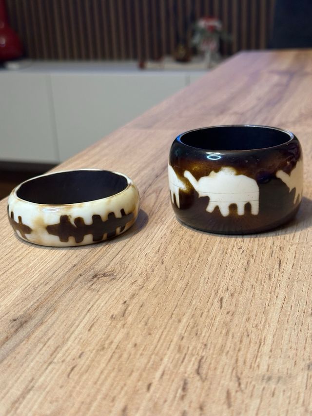 Set 2 bracciali rigidi