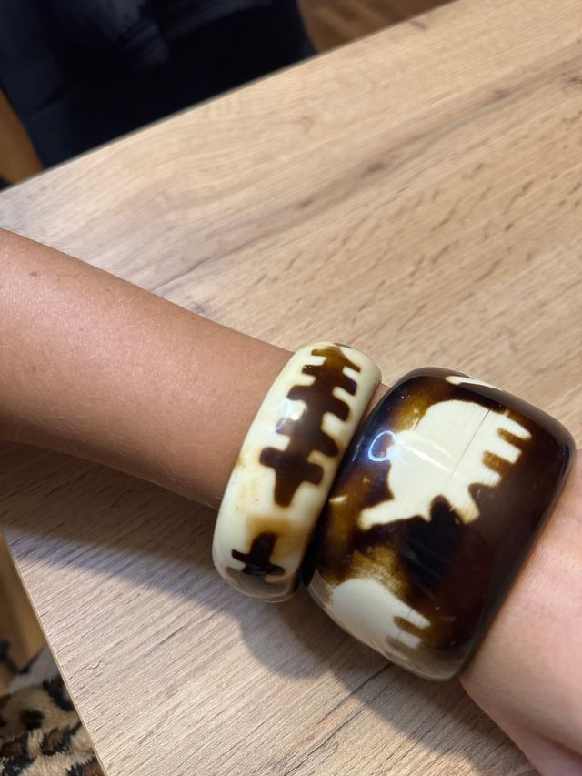 Set 2 bracciali rigidi