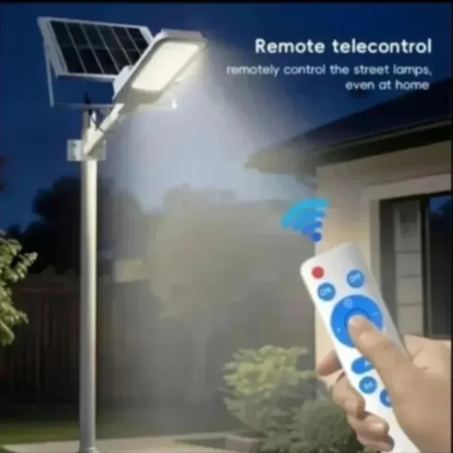 2 Faróis Solares LED 6000mAh