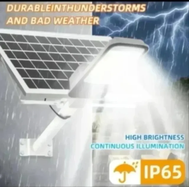 2 Faróis Solares LED 6000mAh