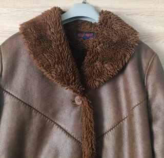 Abrigo vintage marrón - Marca West - Talla L