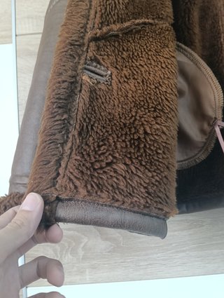 Abrigo vintage marrón - Marca West - Talla L