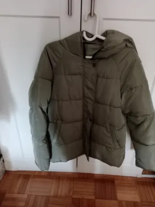 Chaqueta acolchada verde Talla L