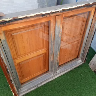 Regalo Ventana de madera doble
