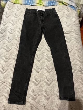 Pantaloni Skinny Stretch Neri