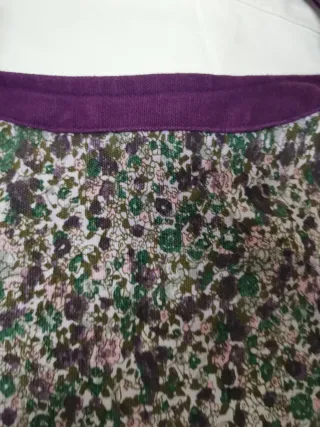 Bolso Amichi floral morado