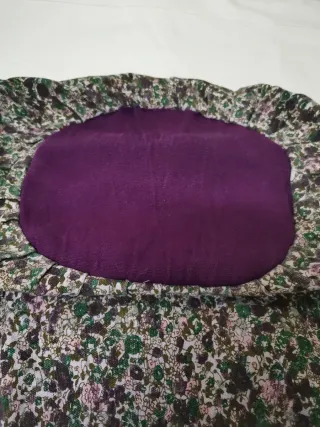 Bolso Amichi floral morado