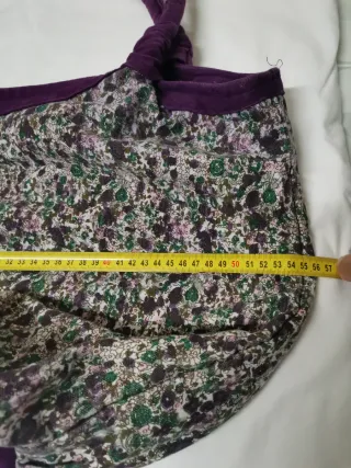 Bolso Amichi floral morado