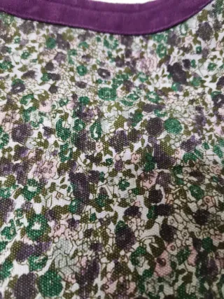 Bolso Amichi floral morado