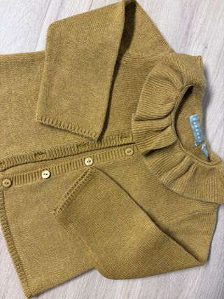 Chaqueta Coconut mostaza 12-18m