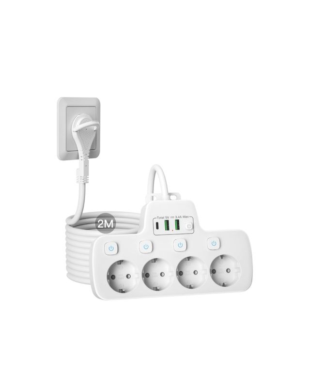 Regleta Enchufe Plano, Regletas Enchufes USB C