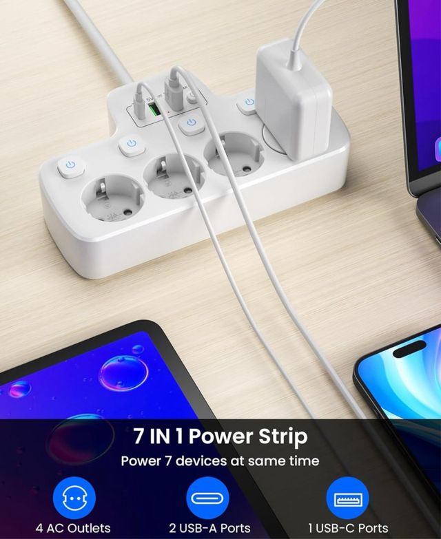 Regleta Enchufe Plano, Regletas Enchufes USB C