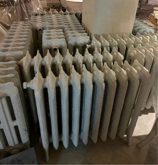 Radiadores antiguos hierro fundido