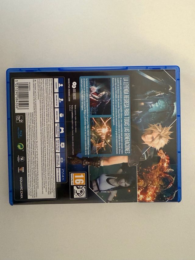 Final Fantasy VII Remake PS4