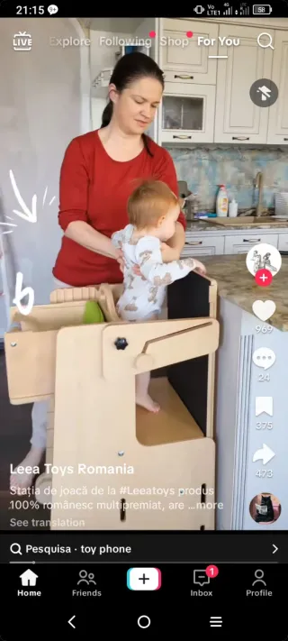 Tacatá andador para bebé