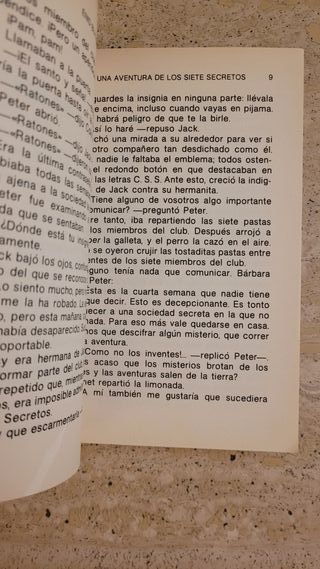 Una aventura de los siete secretos Enid Blyton
