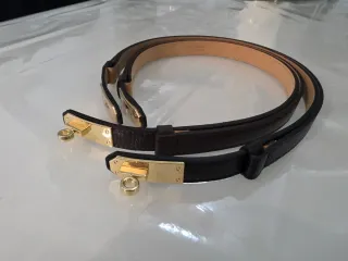 Cintura Donna Pelle Nera e Viola