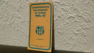 Cromo Cruyff 74/75 FC Barcelona