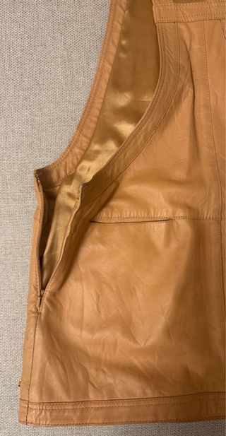 Falda-mono de piel ‘Pepe Jeans’