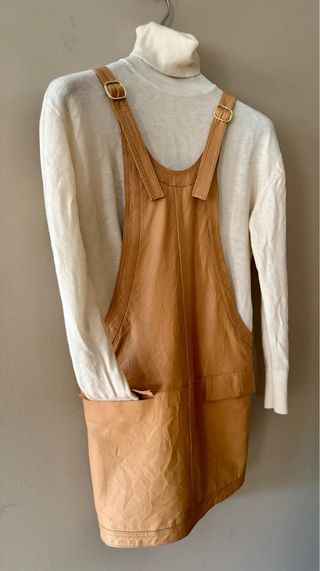 Vestido-Falda de piel ‘Pepe Jeans’