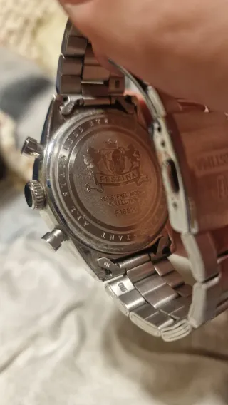 Reloj Festina Cronógrafo Azul y Plateado