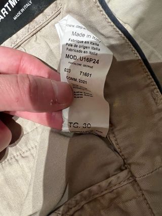 Pantaloni Department Five Beige