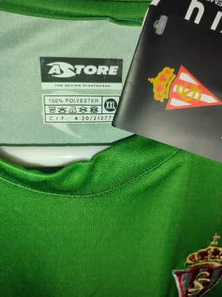 Camiseta Portero Real Sporting Gijón 09/10