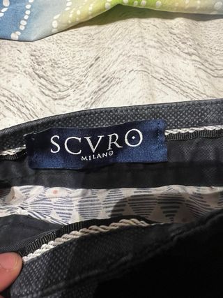 Pantaloni SCVRO Blu