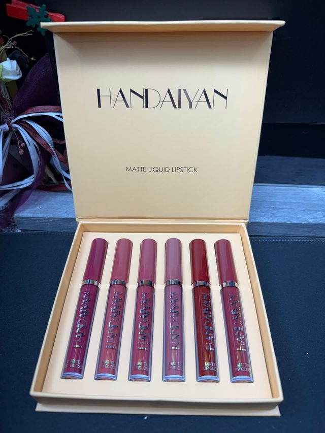 Pack 6 labiales líquidos mate HANDAIYAN