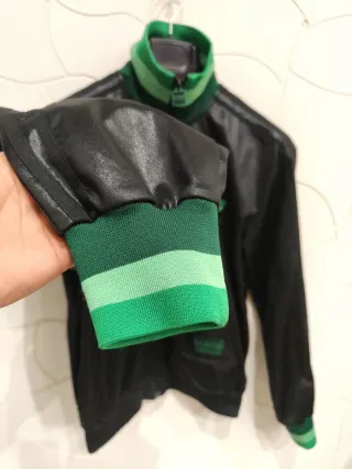 Giacca Adidas Chile 62 nero/verde TG S Oversize