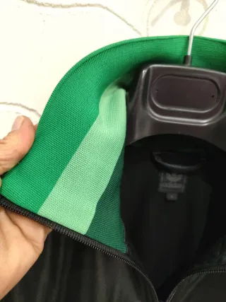 Giacca Adidas Chile 62 nero/verde TG S Oversize