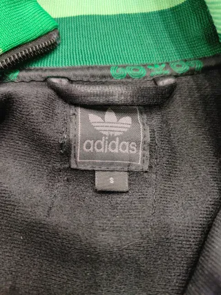 Giacca Adidas Chile 62 nero/verde TG S Oversize