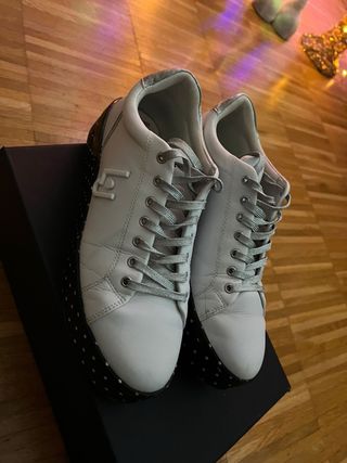 Liu Jo Sneakers Donna Bianco Argento