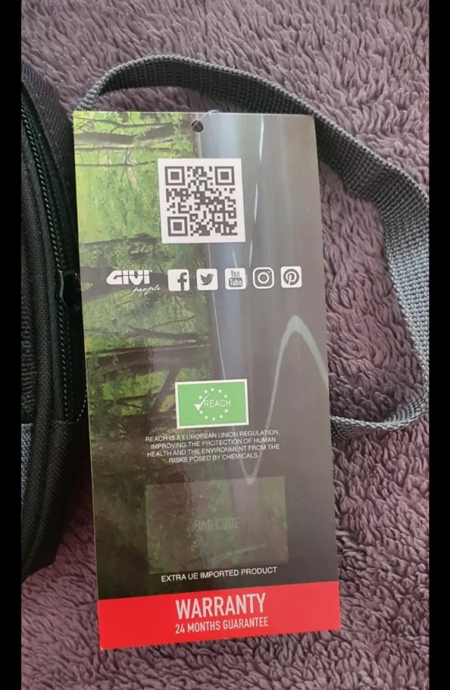 Bolso de pierna Givi para motocicleta