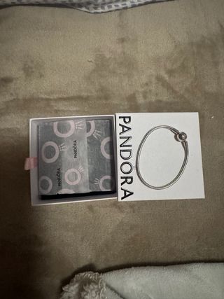 Pulsera Pandora Plata , talla 18