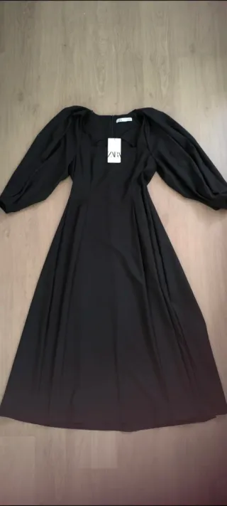 Vestido Zara Negro Talla M sin estrenar
