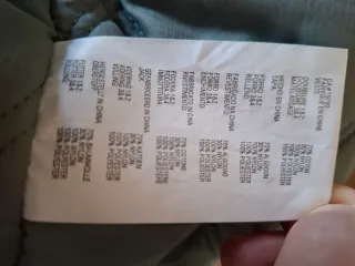 Parka Timberland Gris claro Talla L