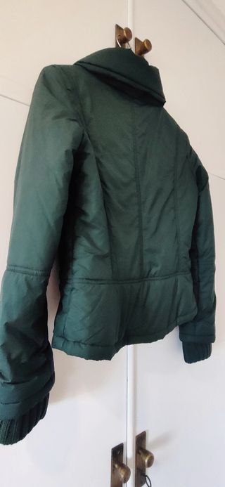 Chaqueta bomber verde Mango