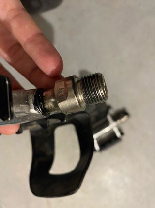 Pedales bicicleta con punteras