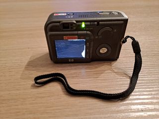 Vintage compact camera HP Photosmart R717 6,2 MP