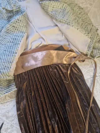 Giacca Suncoo Beige/Marrone ,Gonna lunga