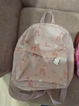 Mochila infantil con estampado de ciervos