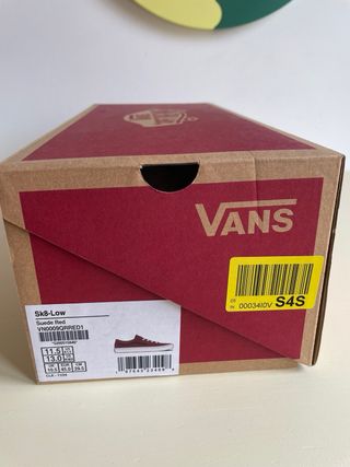 Zapatillas Vans Sk8-Low Rojas