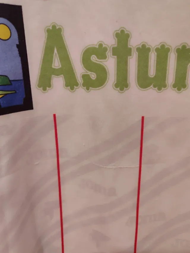 Camiseta Sporting de Gijón 1995 1996 2° equipación