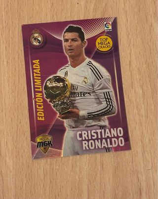 Cromos Messi y Cristiano Edición Limitada