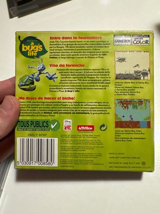 A Bug's Life Game Boy Color Nintendo
