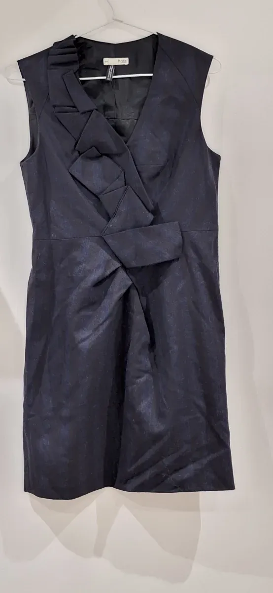 Vestido Hoss Intropia Negro Corto